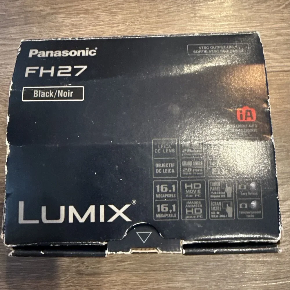 Panasonic LUMIX DMC-FH27 16MP Digital Camera Tested Battery